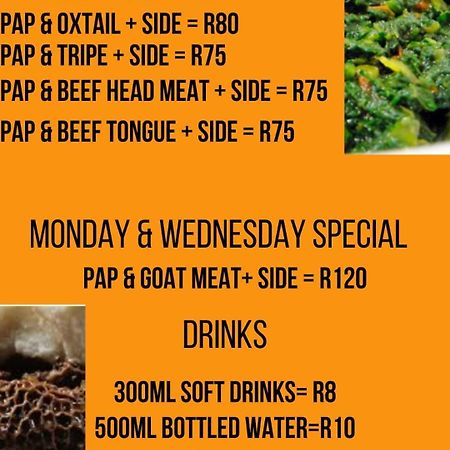 African Cuisine Restaurant Bed and Breakfast Giyani Eksteriør billede